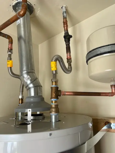 Water heater installation and plumbing repair in New Town